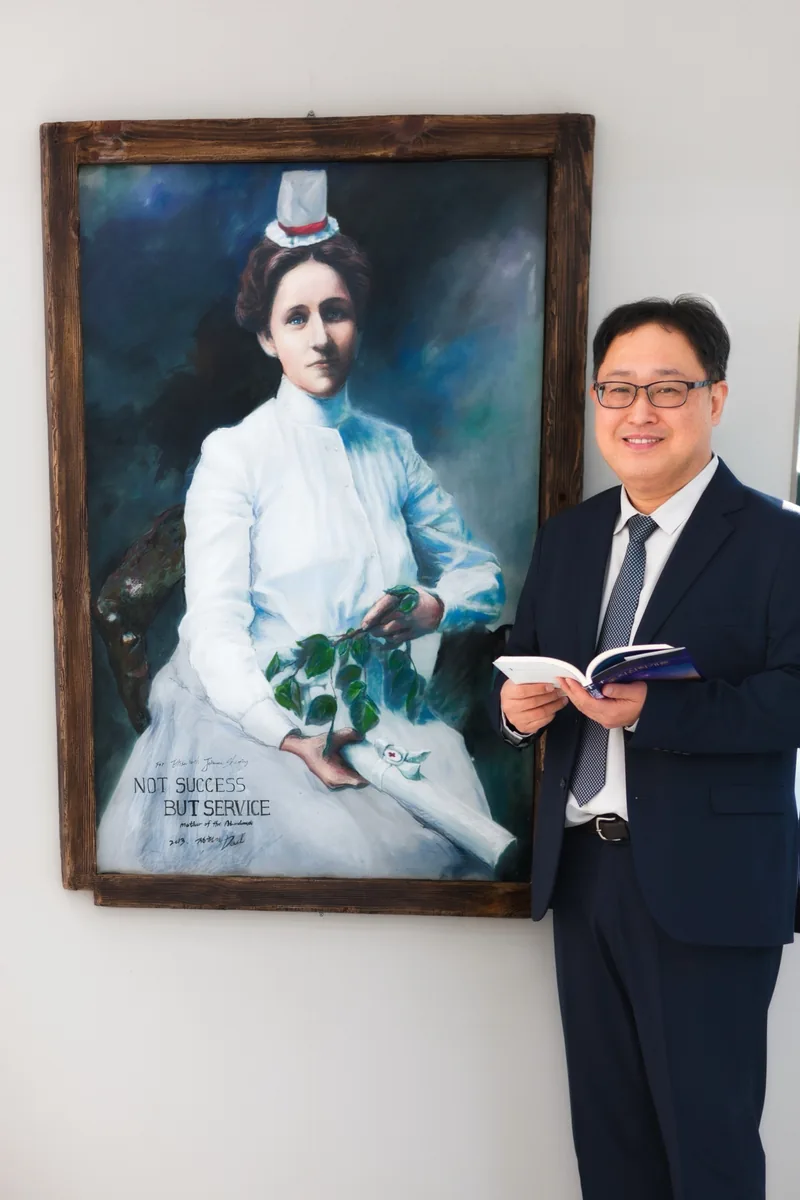 Hwang Min-hyo, President of Honam Theological University & Seminary